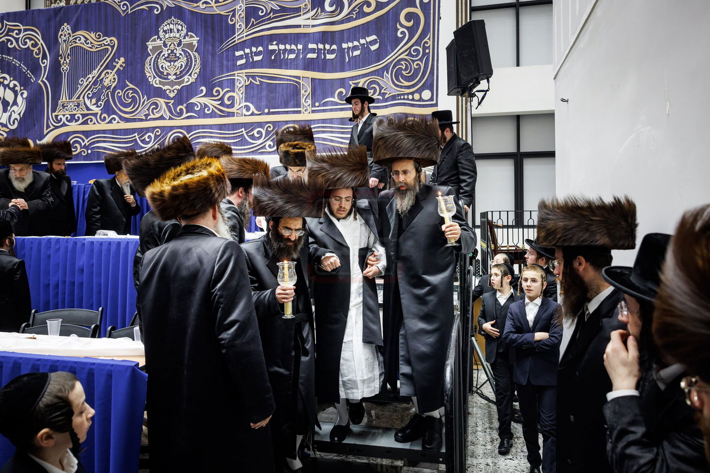 שמחת נישואי נכדת האדמו"ר מבאבוב 45