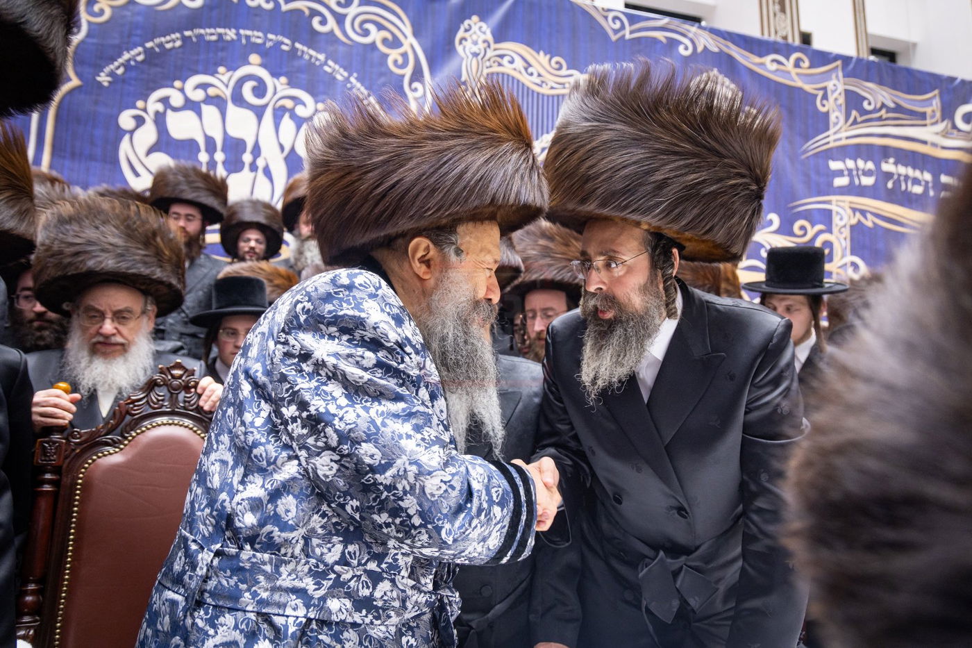 שמחת נישואי נכדת האדמו"ר מבאבוב 45