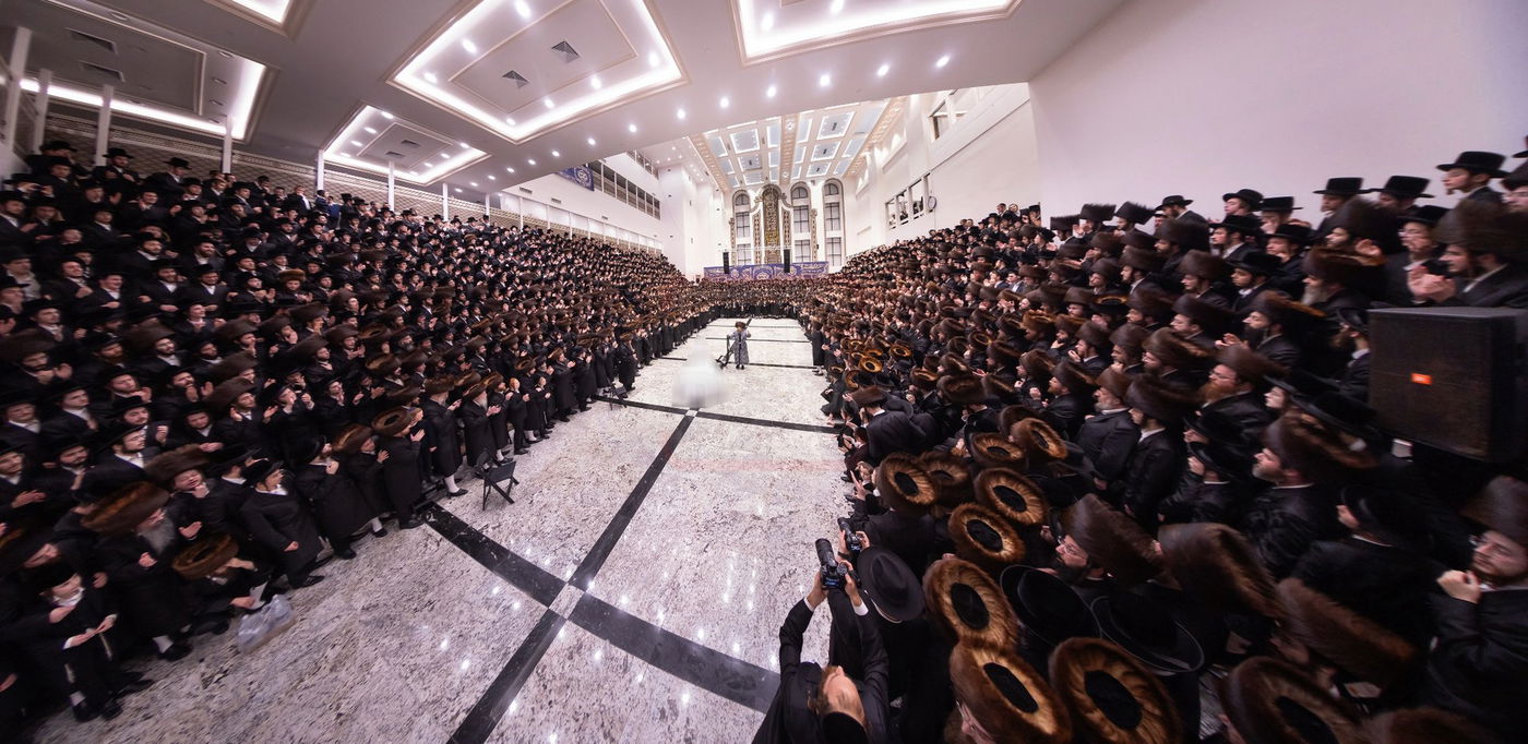 שמחת נישואי נכדת האדמו"ר מבאבוב 45