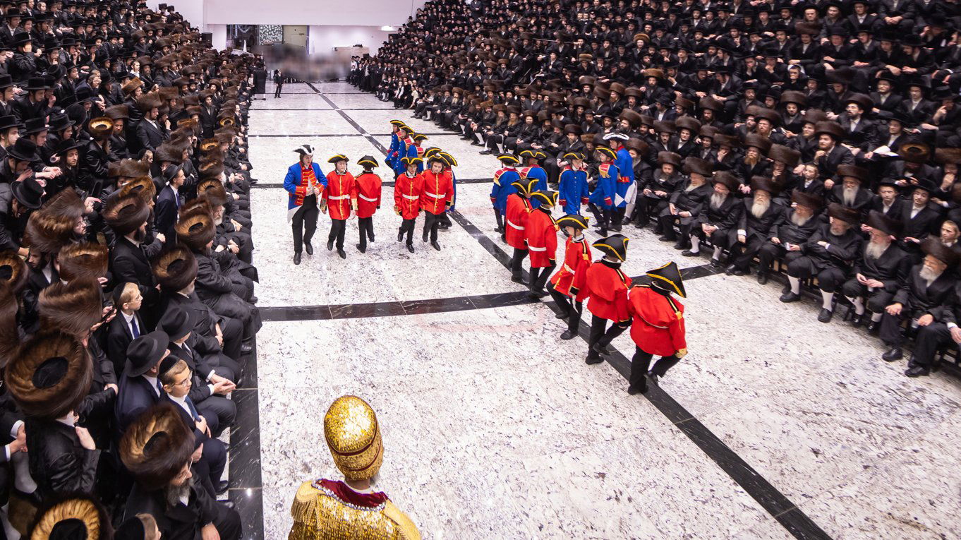 שמחת נישואי נכדת האדמו"ר מבאבוב 45