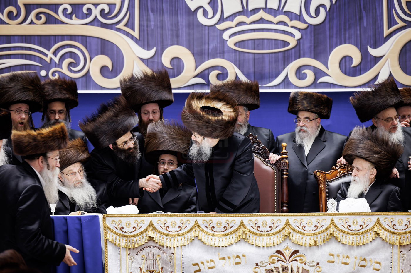 שמחת נישואי נכדת האדמו"ר מבאבוב 45