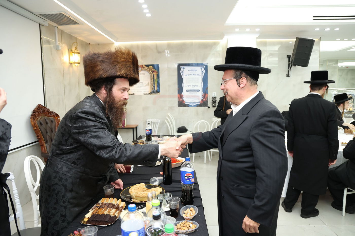 שמחת הבר מצוה לבן הרב אלימלך וייס 