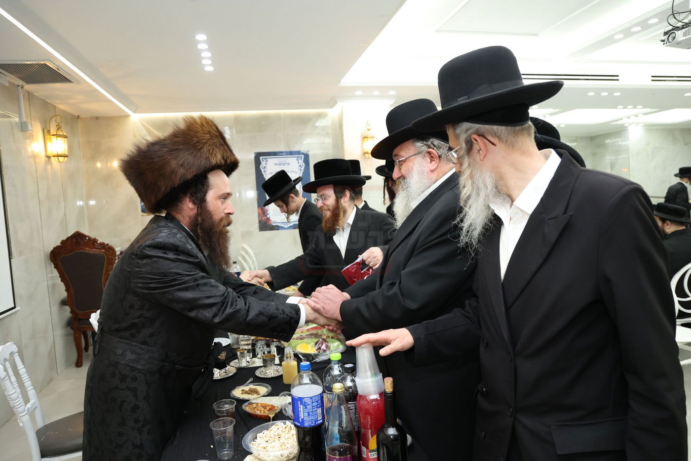 שמחת הבר מצוה לבן הרב אלימלך וייס 