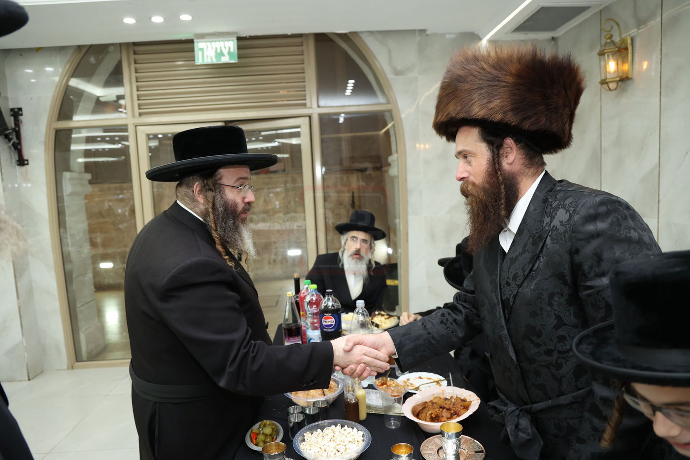 שמחת הבר מצוה לבן הרב אלימלך וייס 