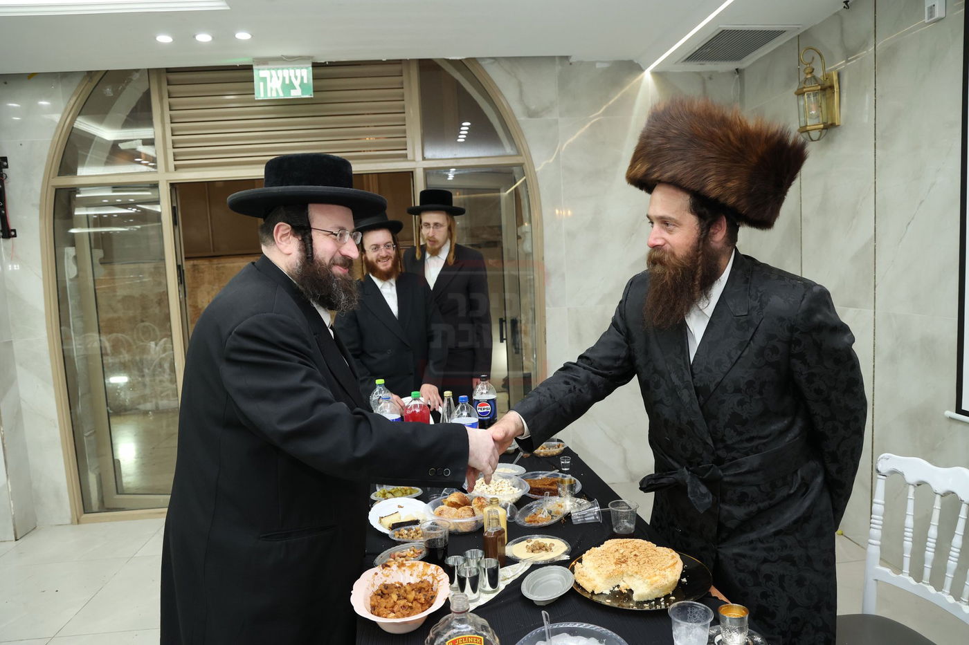 שמחת הבר מצוה לבן הרב אלימלך וייס 