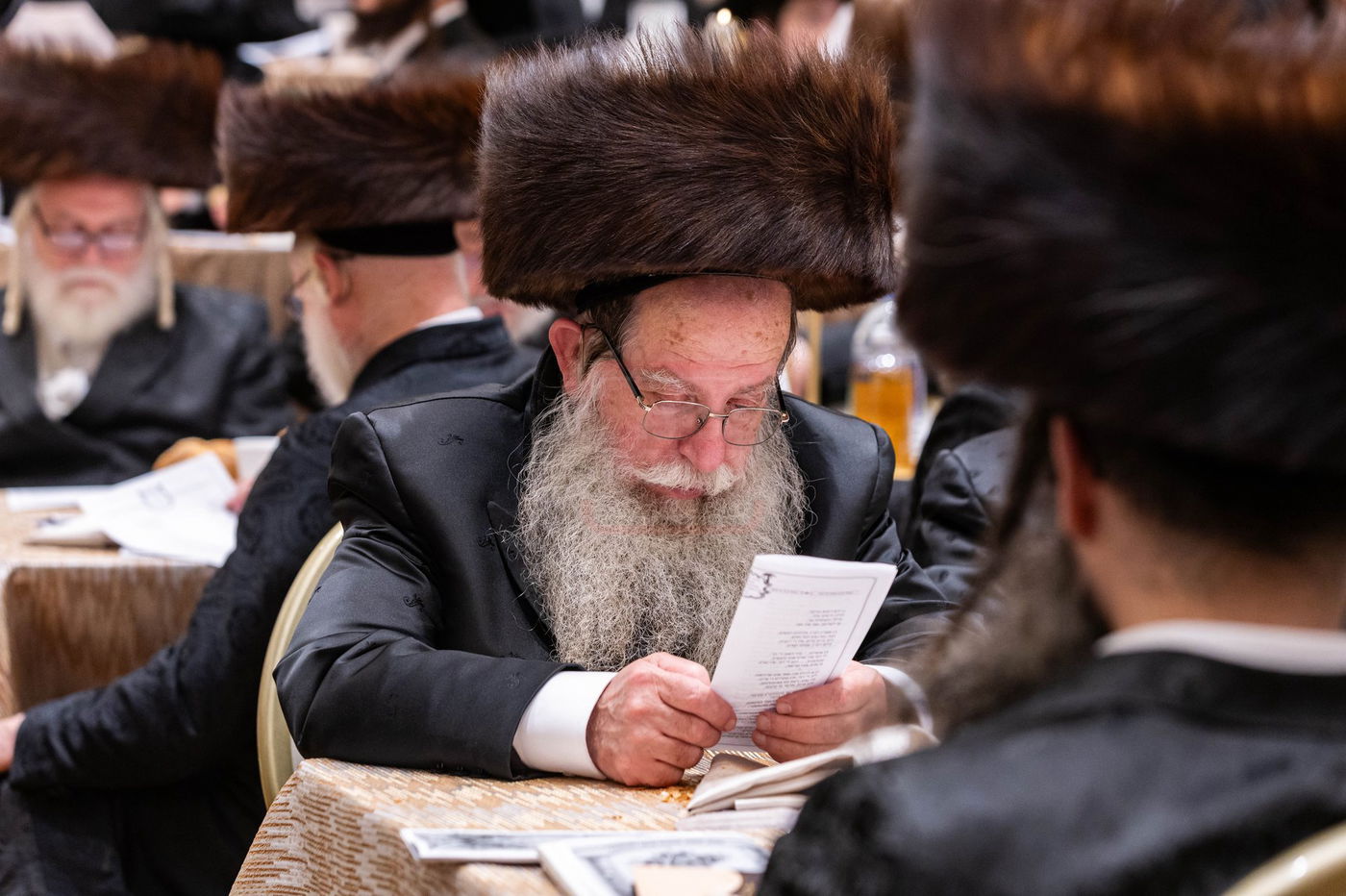 סיום מס' קידושין ע"י ילדי סאטמאר בוויליאמסבורג