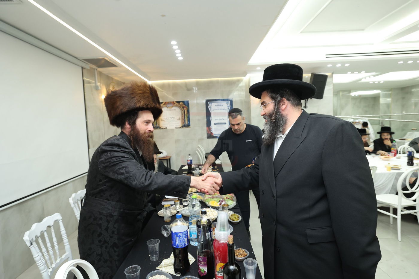 שמחת הבר מצוה לבן הרב אלימלך וייס 