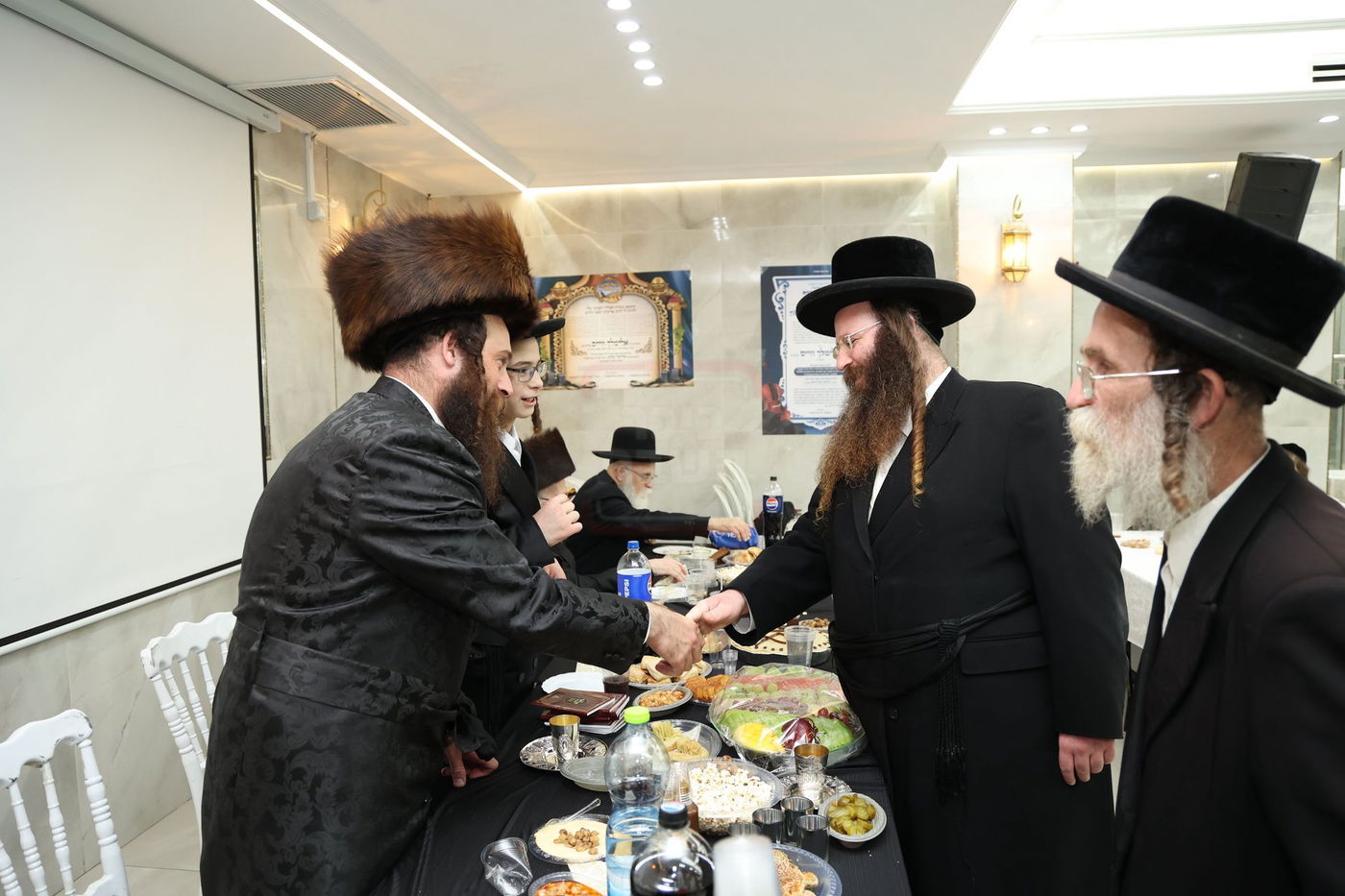 שמחת הבר מצוה לבן הרב אלימלך וייס 