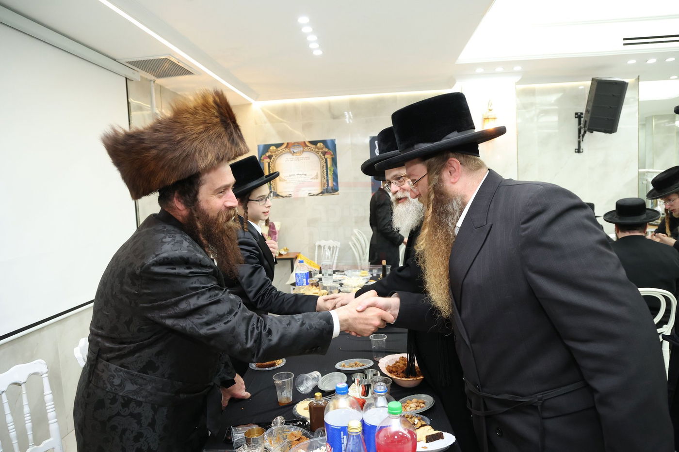 שמחת הבר מצוה לבן הרב אלימלך וייס 