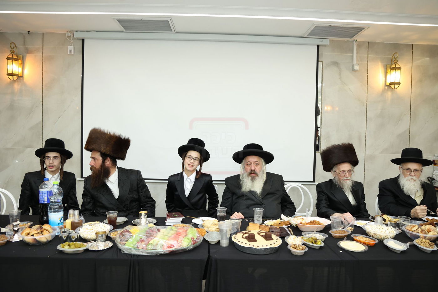 שמחת הבר מצוה לבן הרב אלימלך וייס 