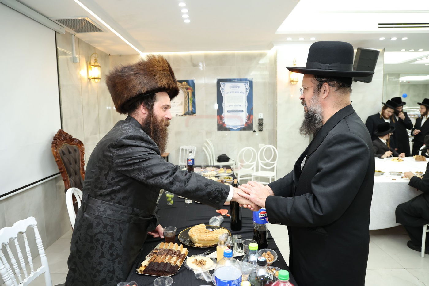 שמחת הבר מצוה לבן הרב אלימלך וייס 