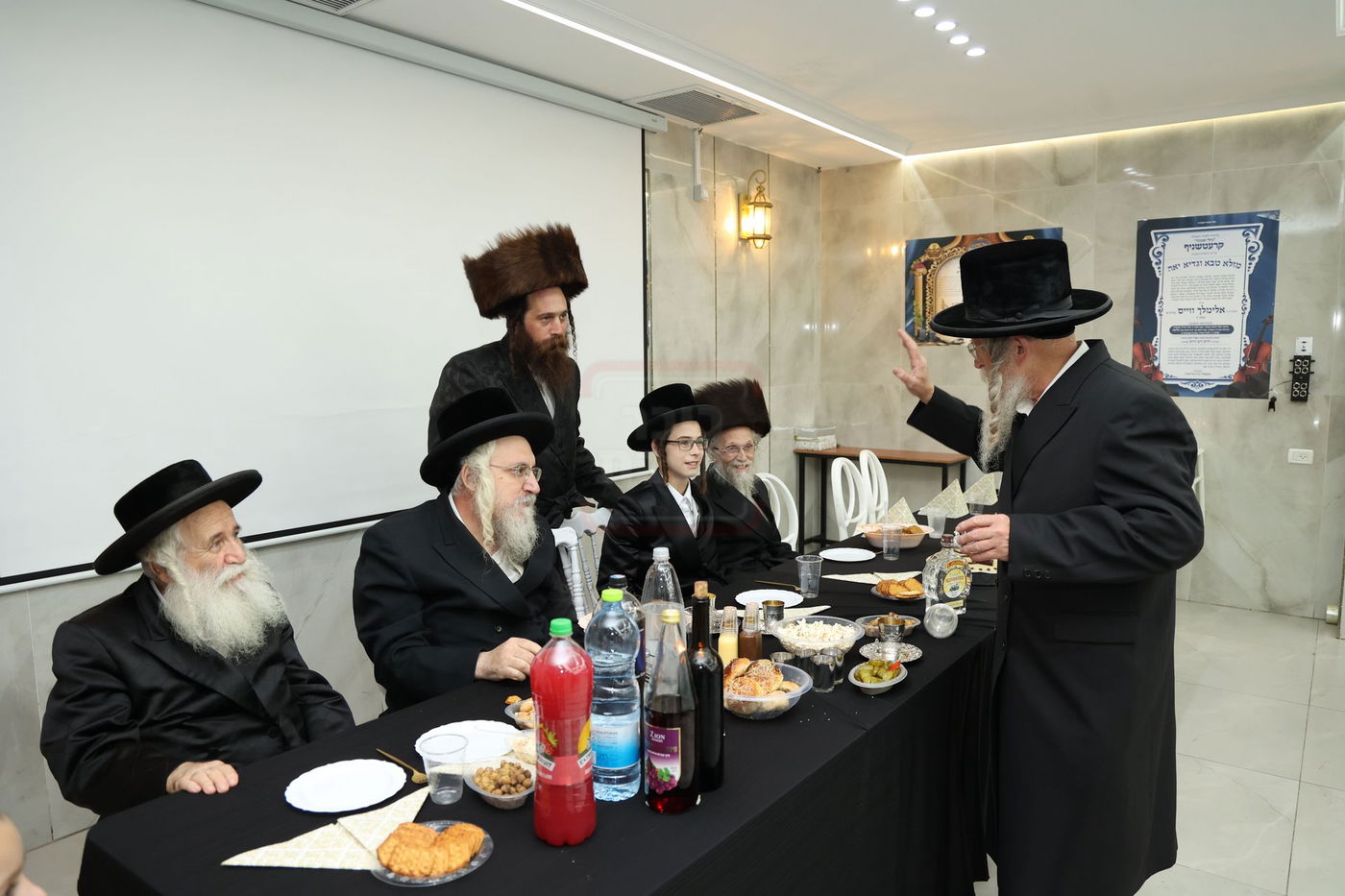 שמחת הבר מצוה לבן הרב אלימלך וייס 