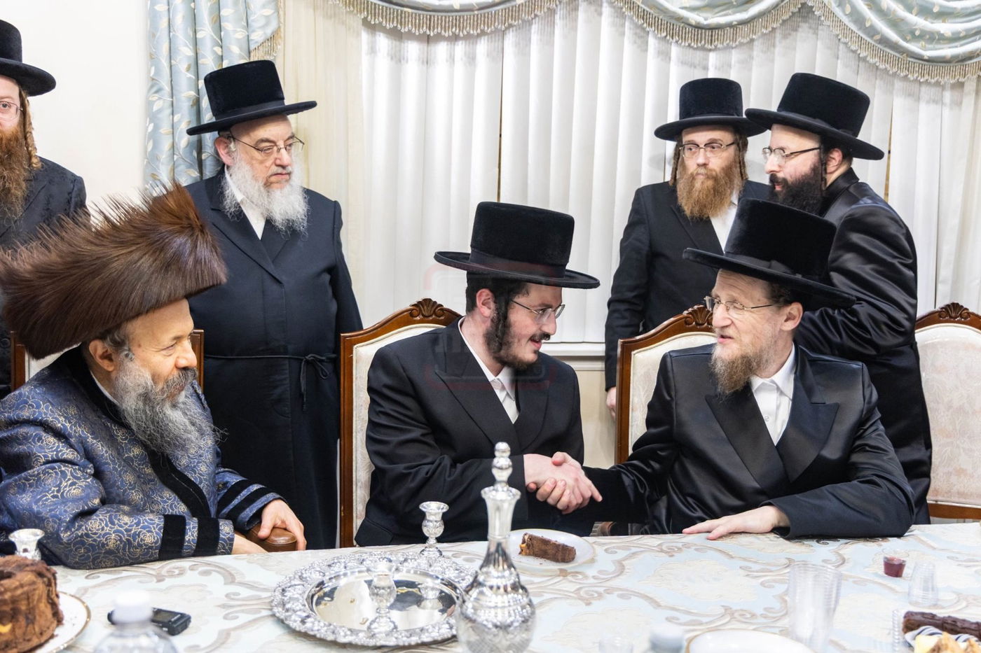 שמחת הווארט והתנאים לנכד האדמו"ר מבאבוב 45