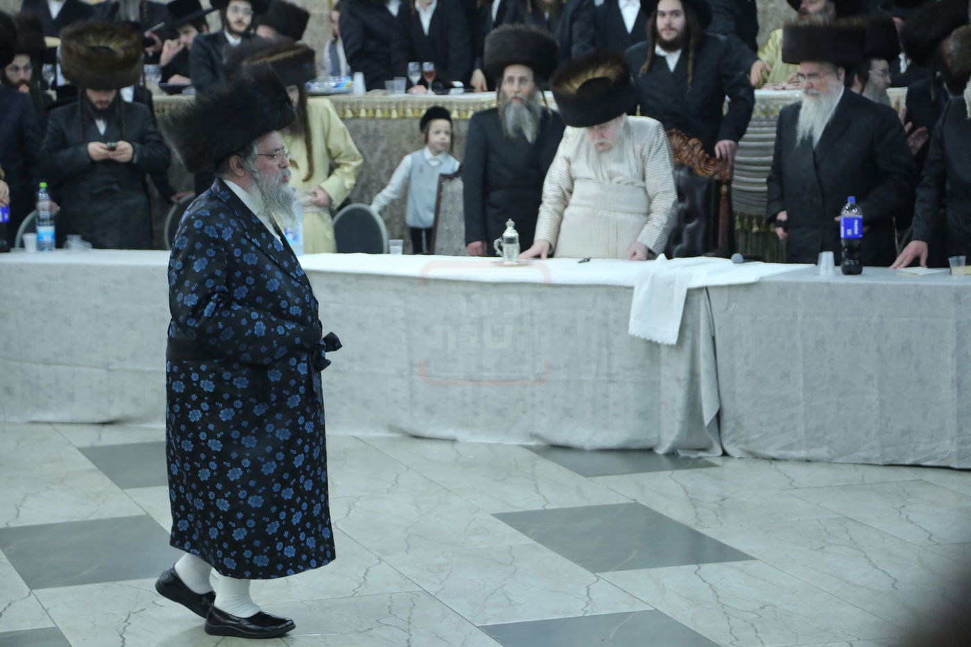 שמחת נישואי נכדת האדמו"ר מלעלוב ארה"ב