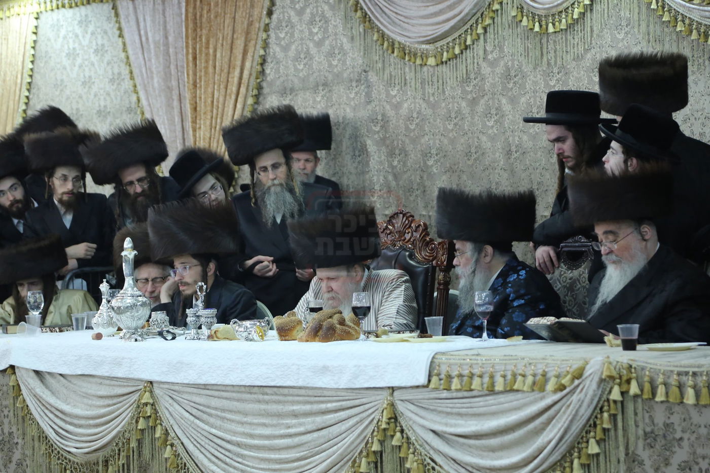 שמחת נישואי נכדת האדמו"ר מלעלוב ארה"ב