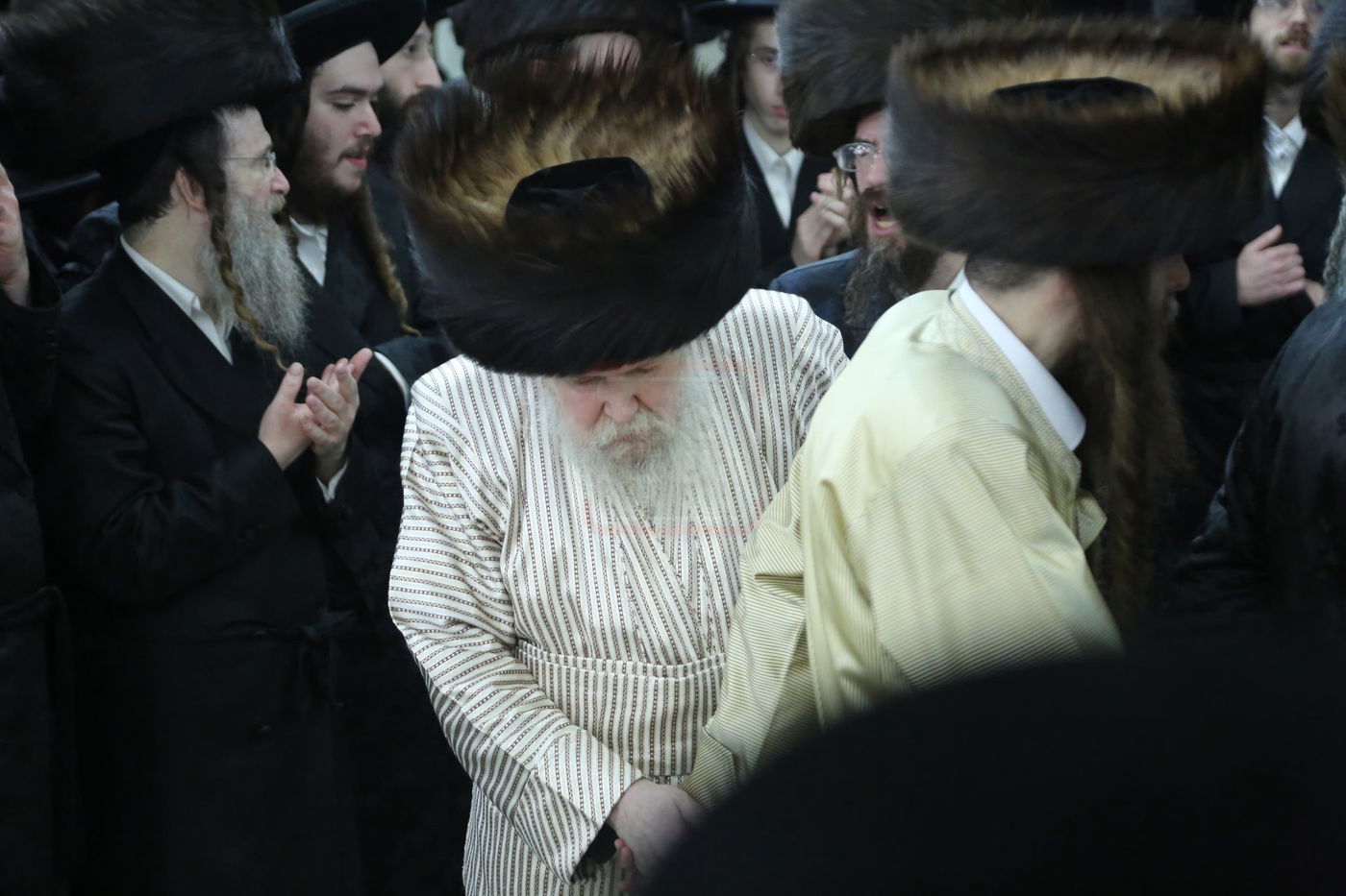 שמחת נישואי נכדת האדמו"ר מלעלוב ארה"ב