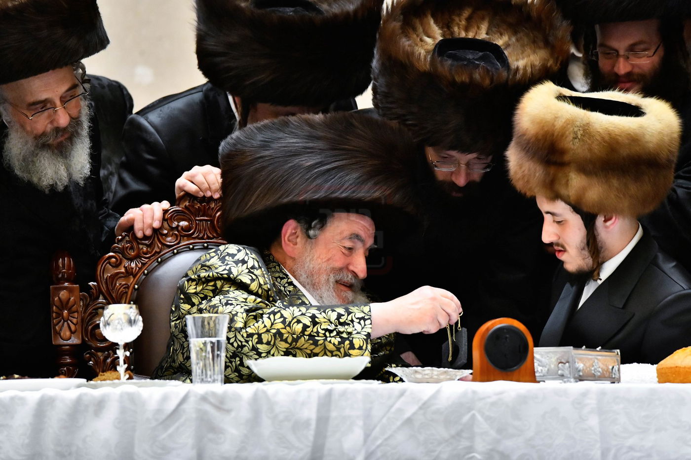 שמחת אירוסי נכד האדמו"ר מויז'ניץ