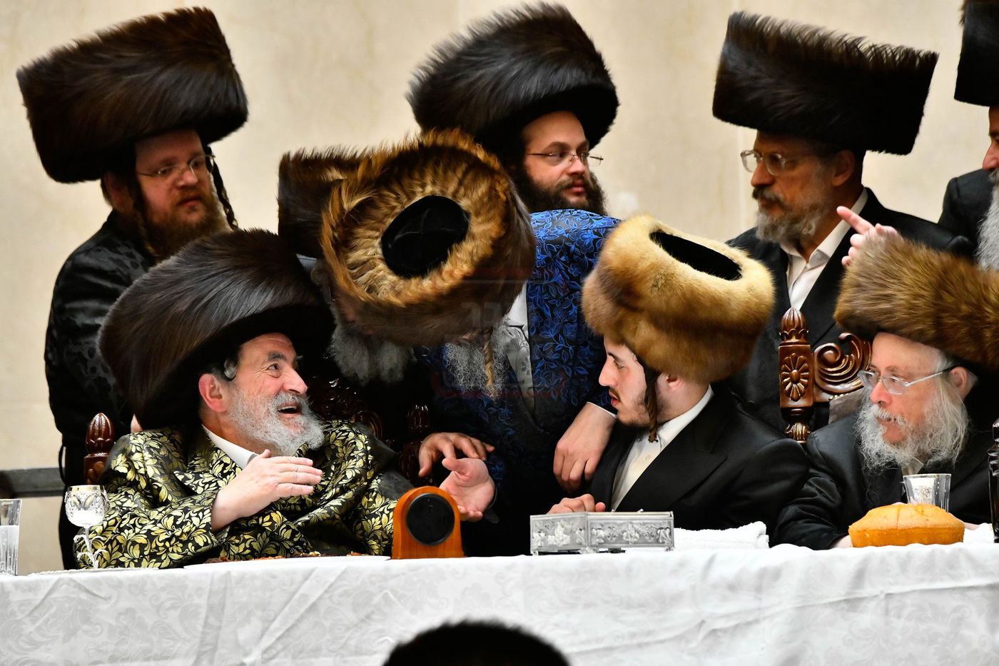 שמחת אירוסי נכד האדמו"ר מויז'ניץ