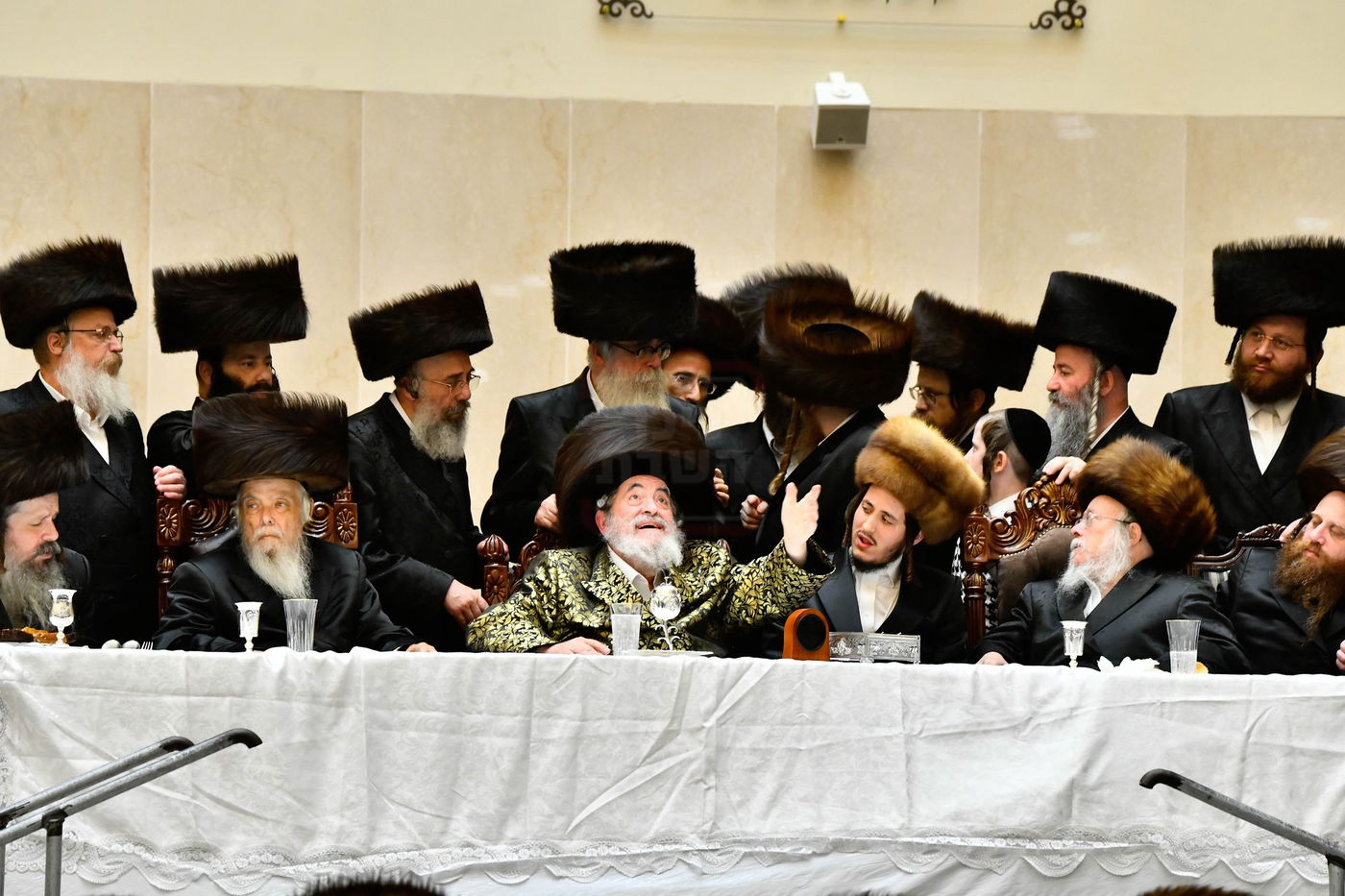 שמחת אירוסי נכד האדמו"ר מויז'ניץ