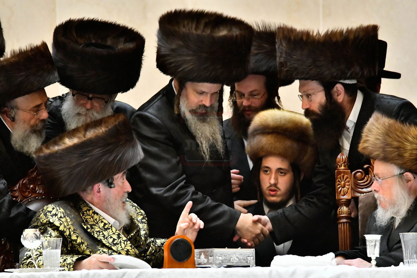 שמחת אירוסי נכד האדמו"ר מויז'ניץ