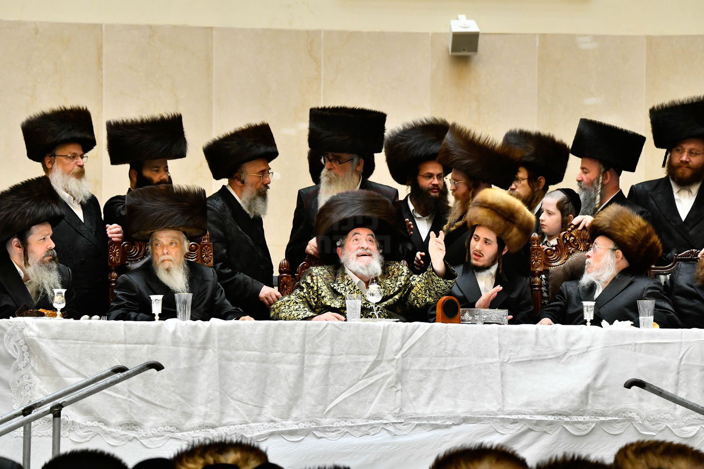 שמחת אירוסי נכד האדמו"ר מויז'ניץ