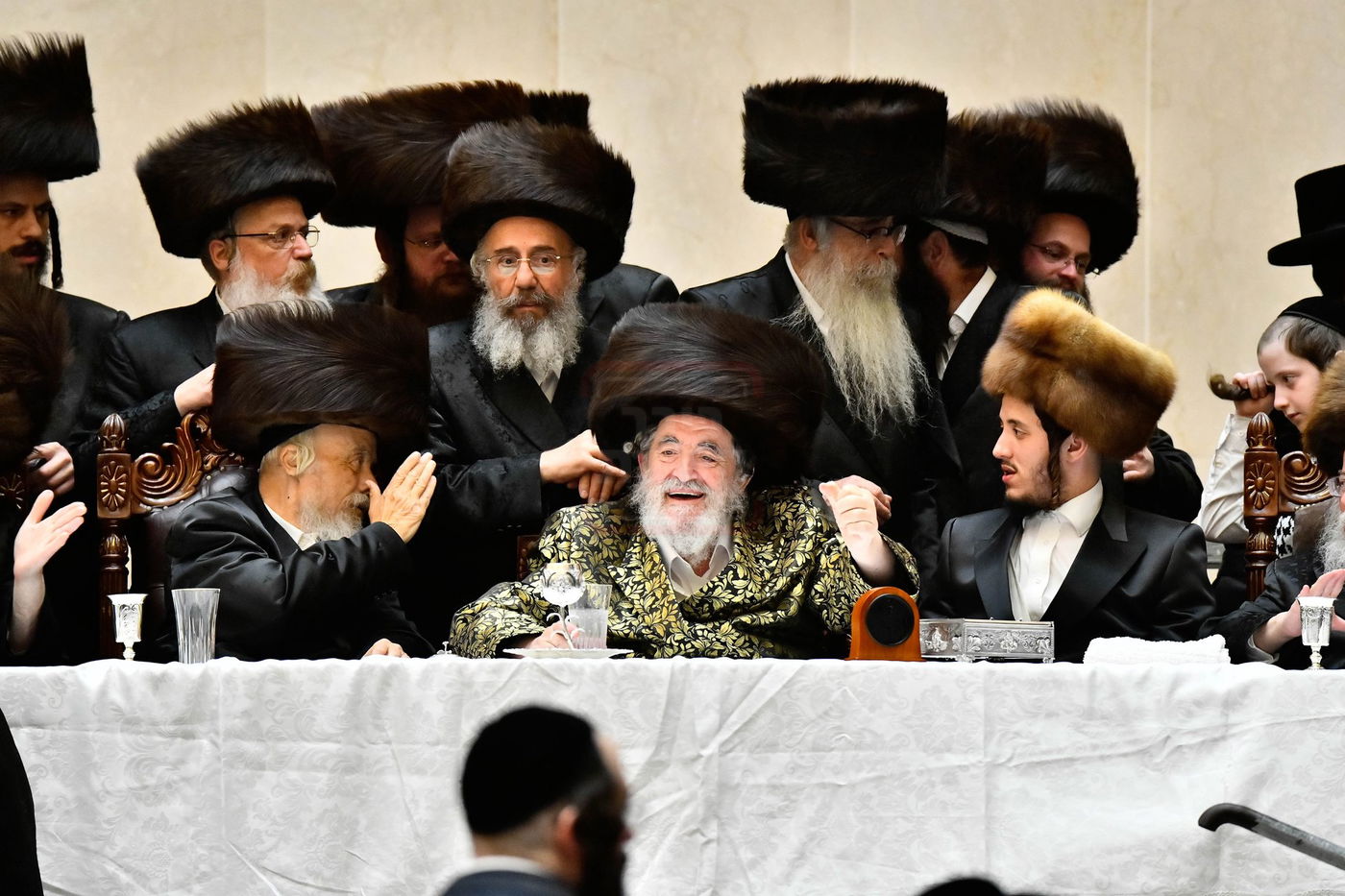 שמחת אירוסי נכד האדמו"ר מויז'ניץ