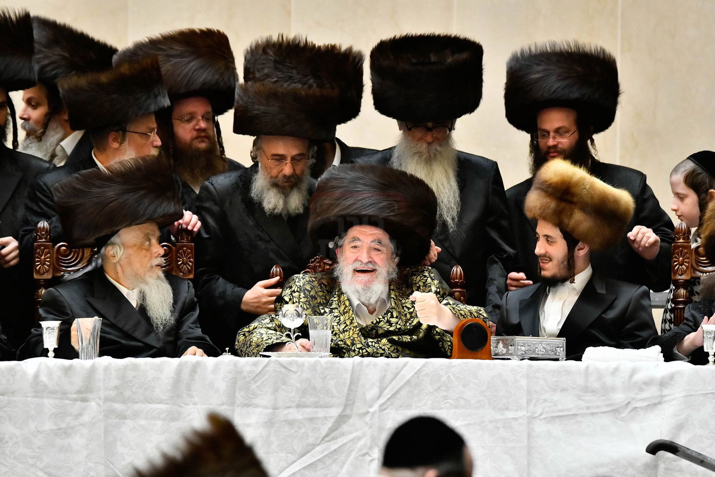 שמחת אירוסי נכד האדמו"ר מויז'ניץ