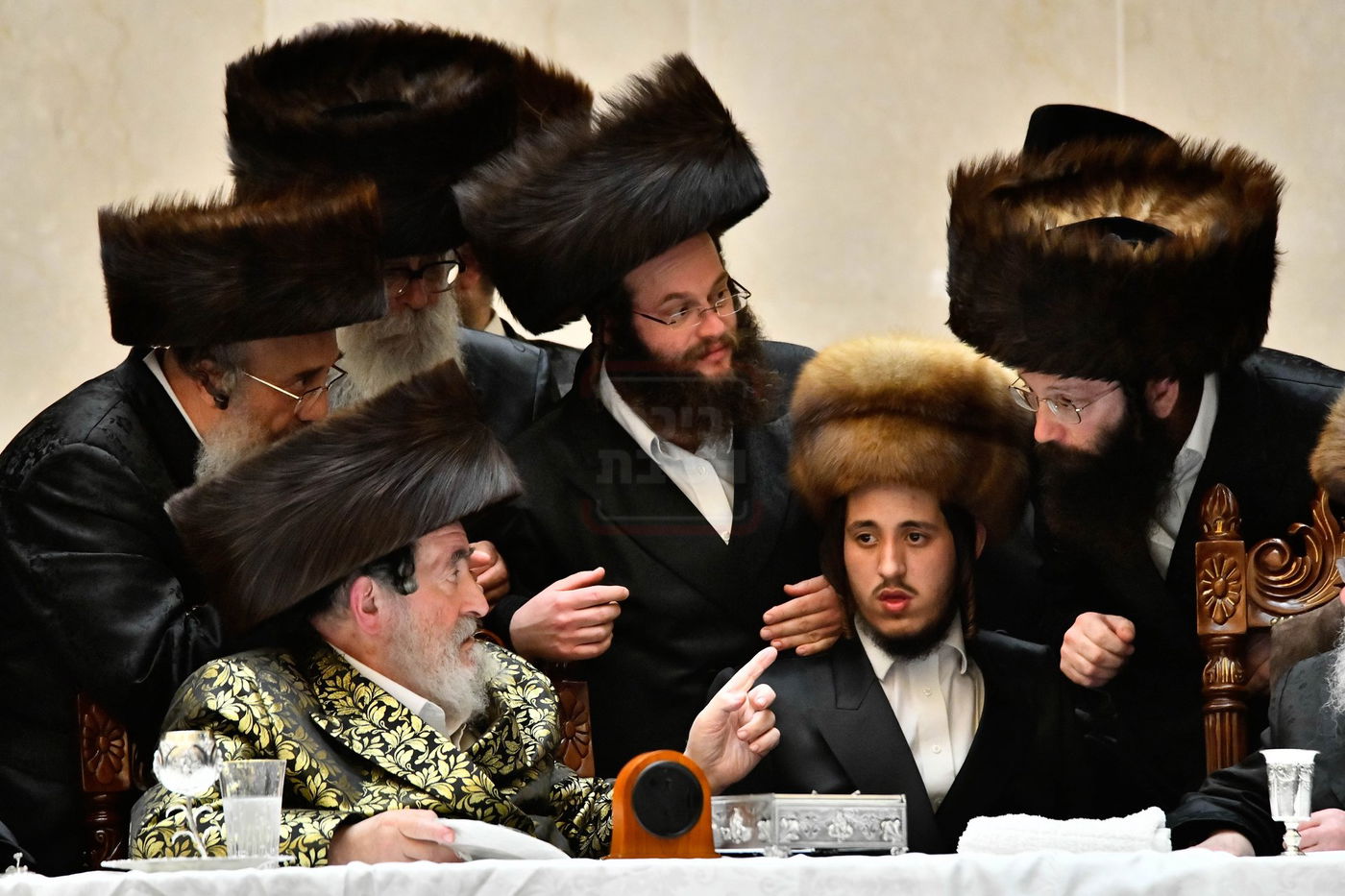 שמחת אירוסי נכד האדמו"ר מויז'ניץ