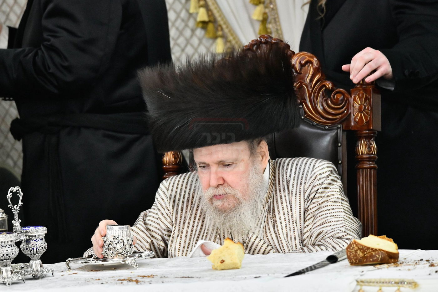 האדמו"ר מלעלוב ארה"ב בשב"ק בבני ברק