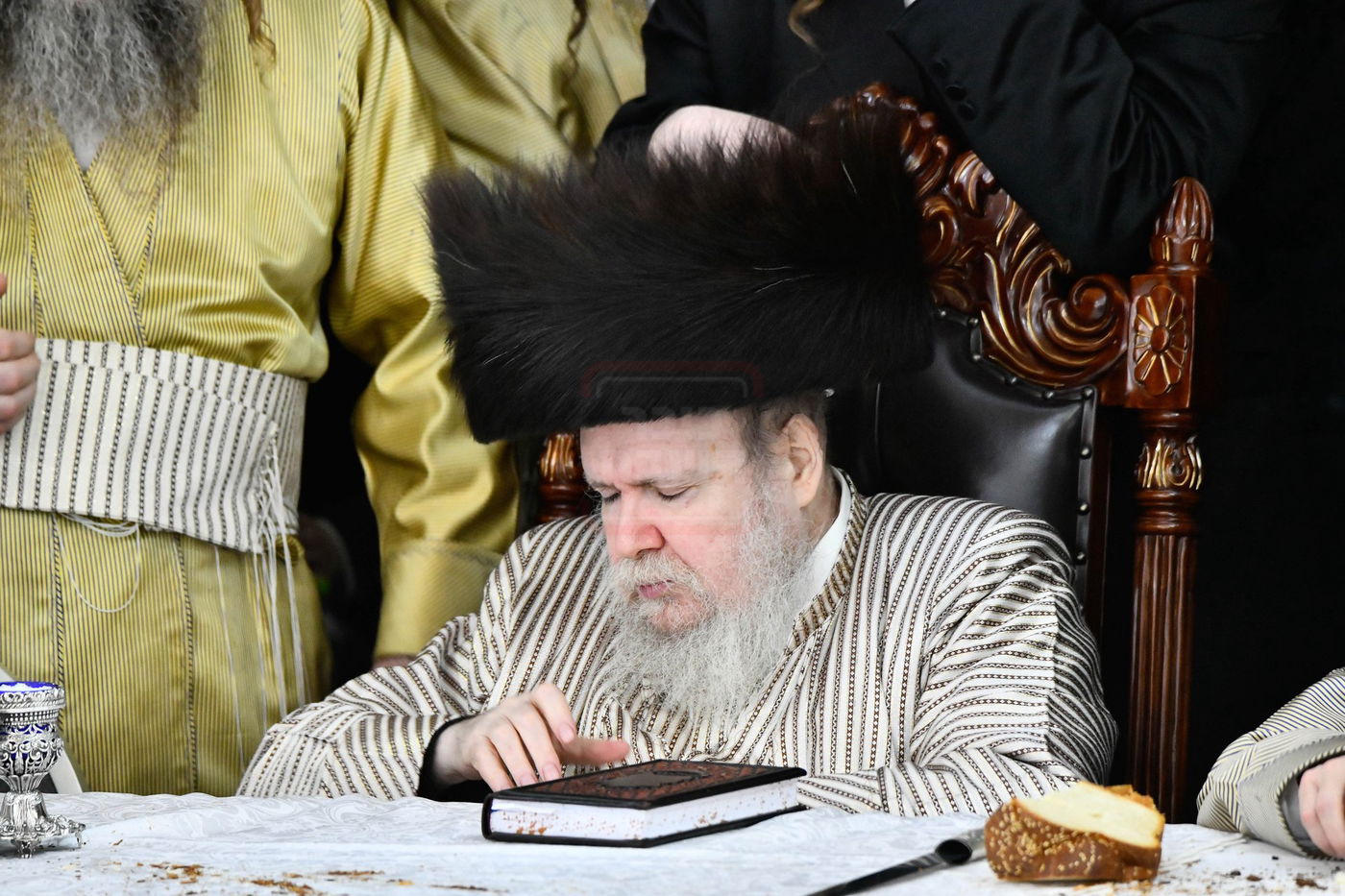 האדמו"ר מלעלוב ארה"ב בשב"ק בבני ברק