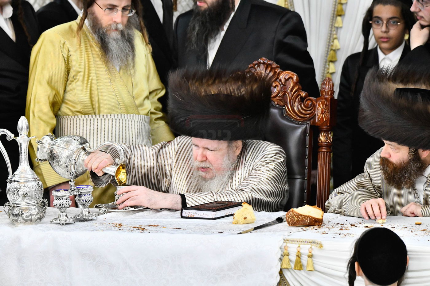 האדמו"ר מלעלוב ארה"ב בשב"ק בבני ברק