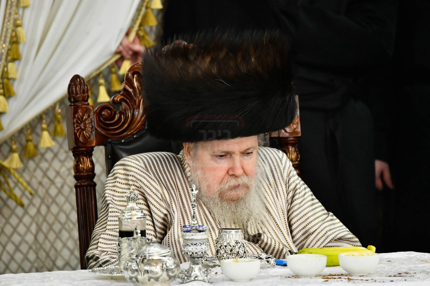 האדמו"ר מלעלוב ארה"ב בשב"ק בבני ברק