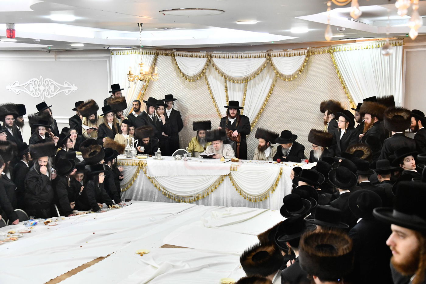 האדמו"ר מלעלוב ארה"ב בשב"ק בבני ברק