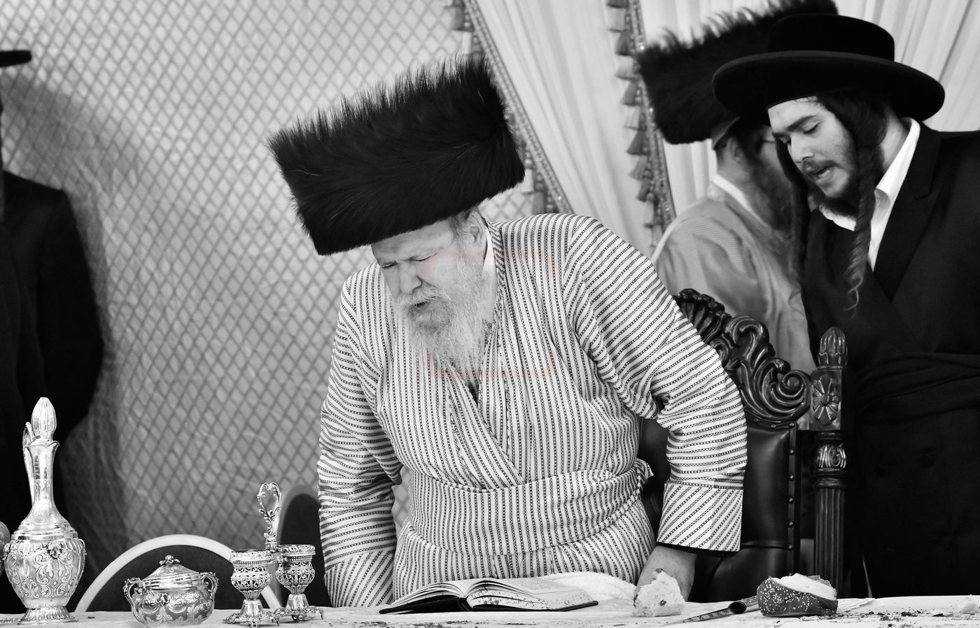 האדמו"ר מלעלוב ארה"ב בשב"ק בבני ברק