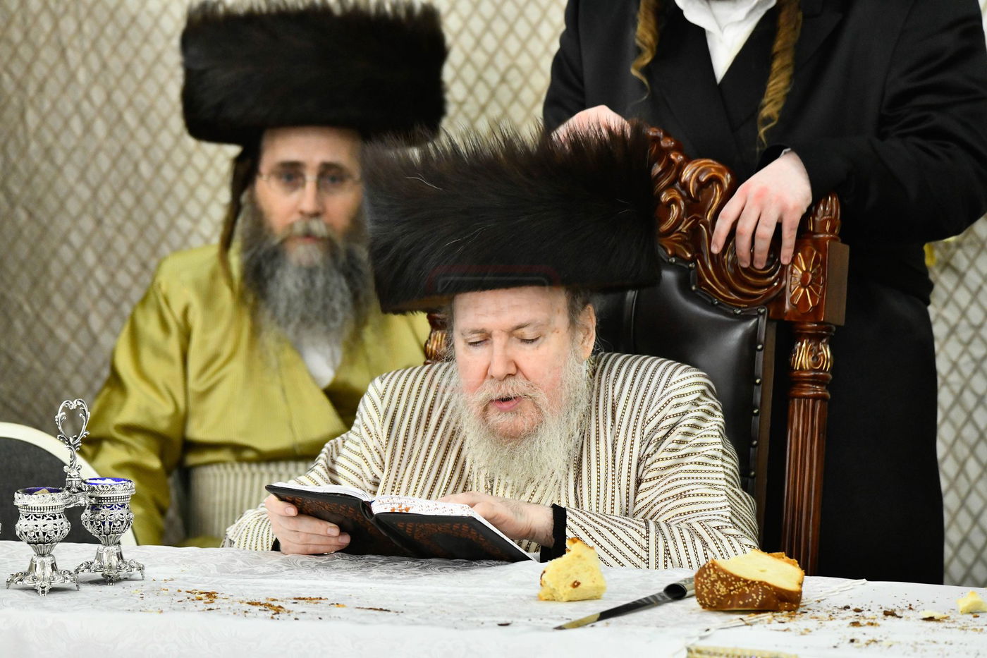 האדמו"ר מלעלוב ארה"ב בשב"ק בבני ברק