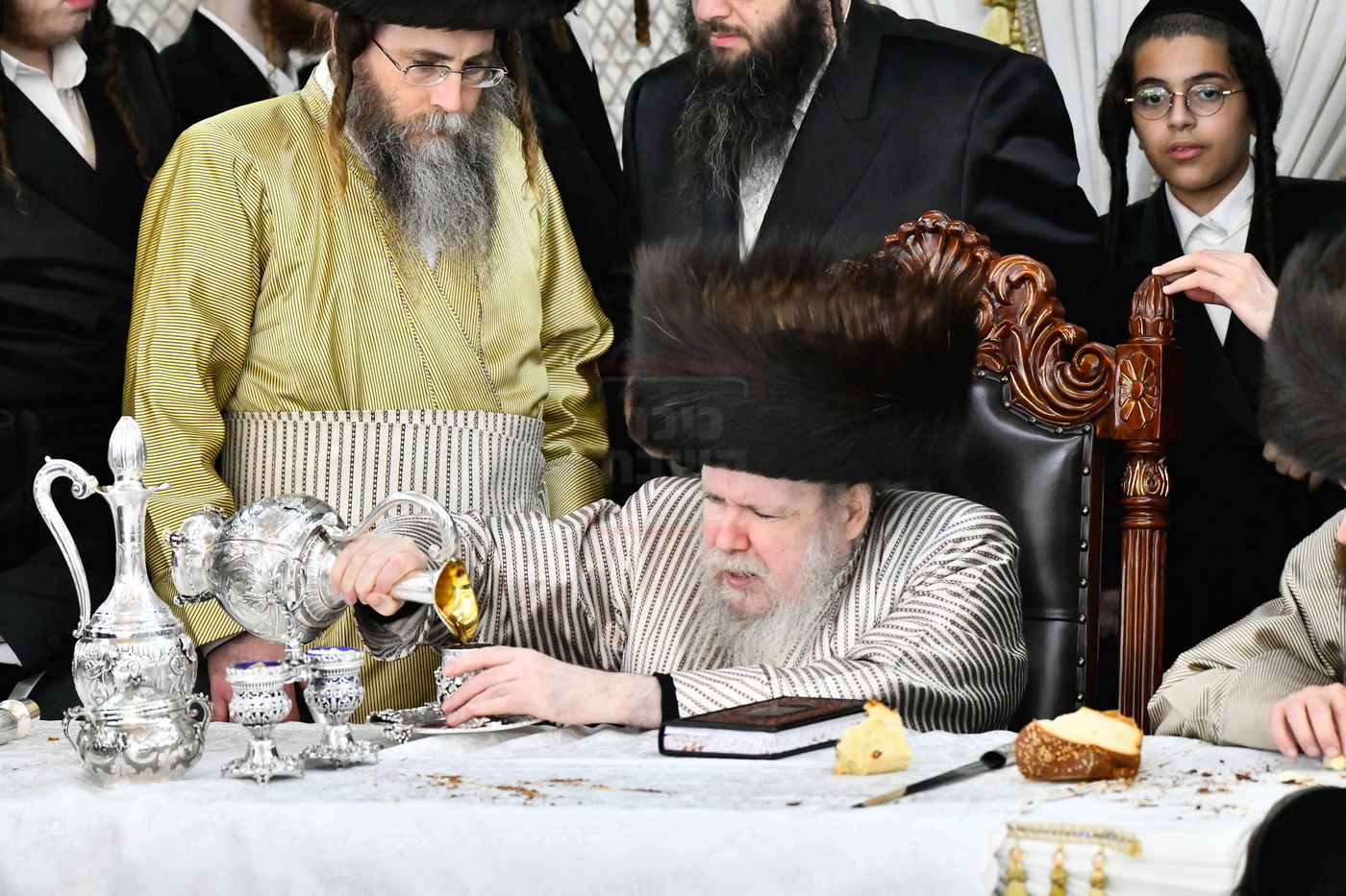 האדמו"ר מלעלוב ארה"ב בשב"ק בבני ברק