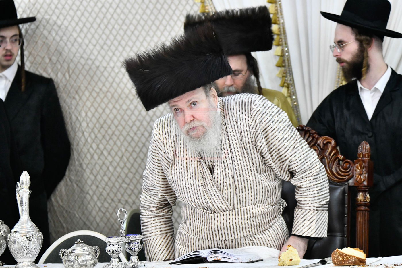 האדמו"ר מלעלוב ארה"ב בשב"ק בבני ברק