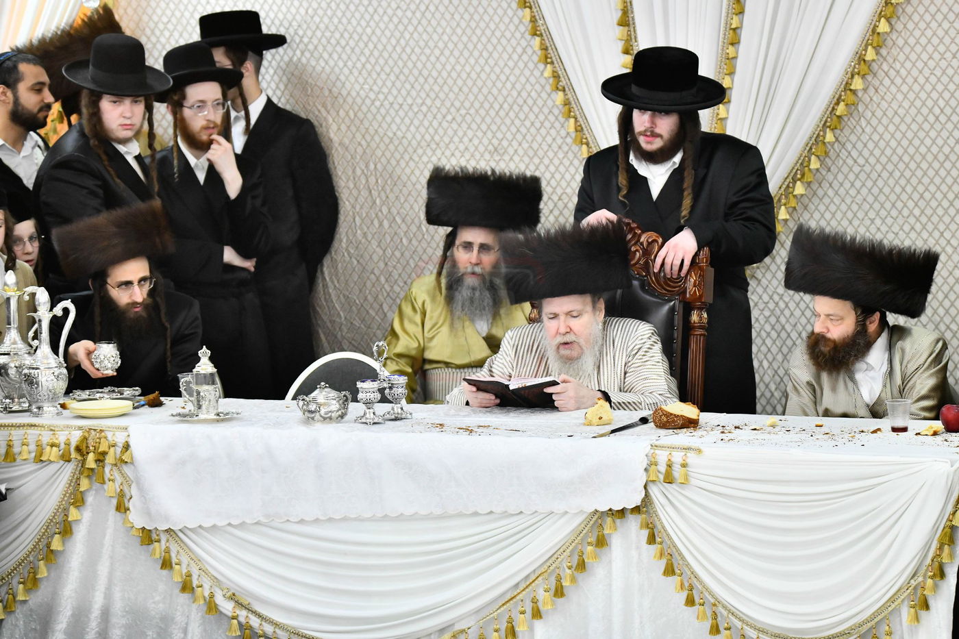 האדמו"ר מלעלוב ארה"ב בשב"ק בבני ברק