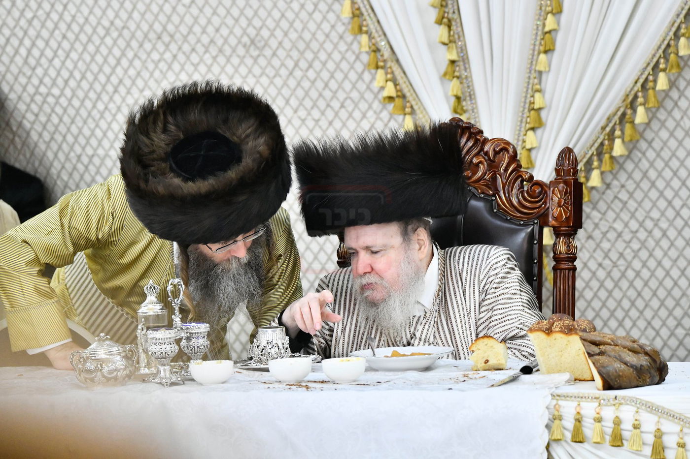 האדמו"ר מלעלוב ארה"ב בשב"ק בבני ברק