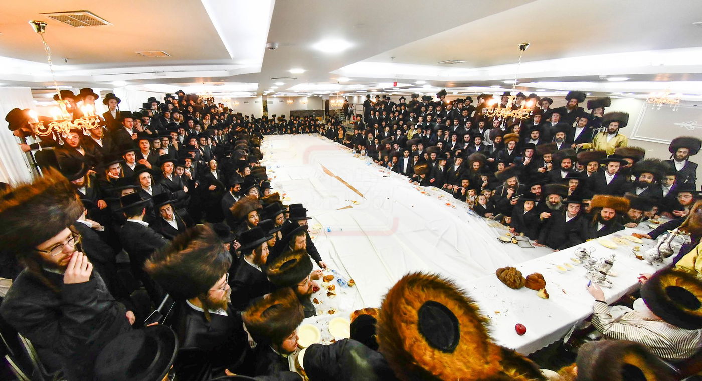 האדמו"ר מלעלוב ארה"ב בשב"ק בבני ברק