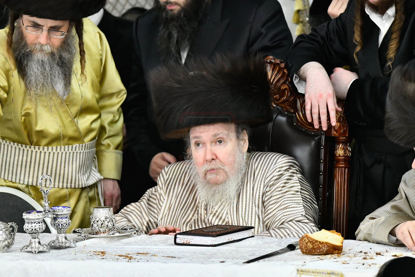 האדמו"ר מלעלוב ארה"ב בשב"ק בבני ברק