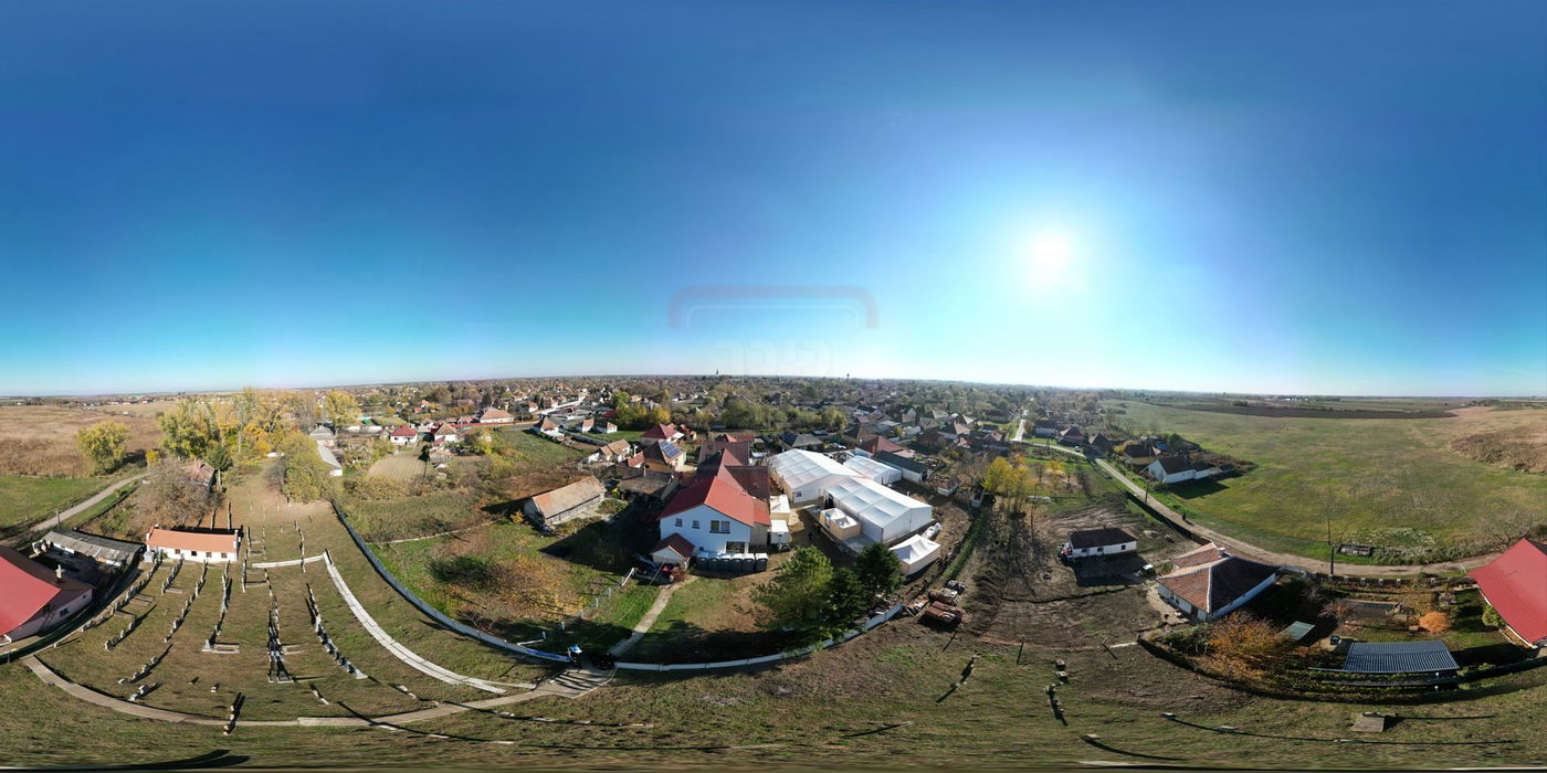 תמונה אווירית מהציון הק' בדארג