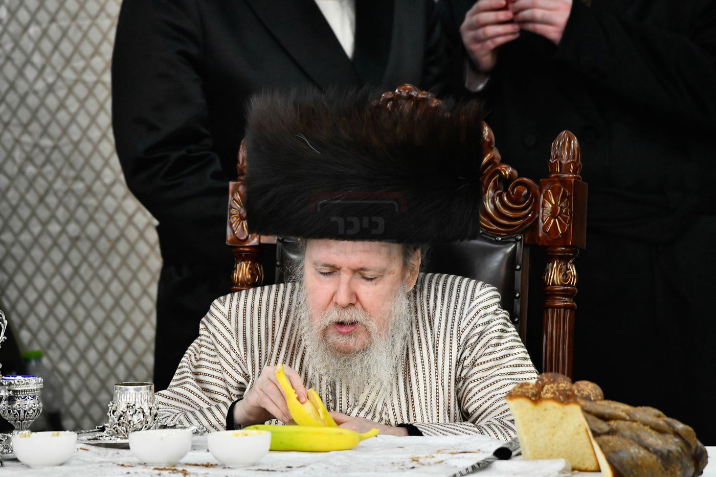 האדמו"ר מלעלוב ארה"ב בשב"ק בבני ברק