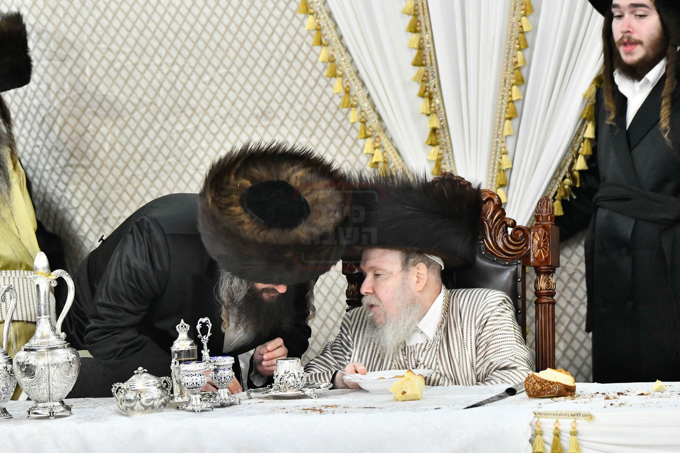 האדמו"ר מלעלוב ארה"ב בשב"ק בבני ברק