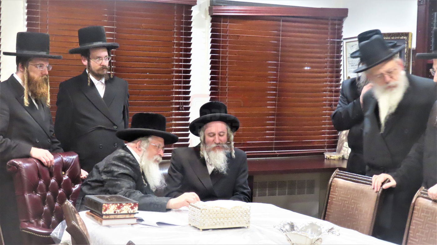 האדמו"ר מנדבורנה ירושלים בארה"ב