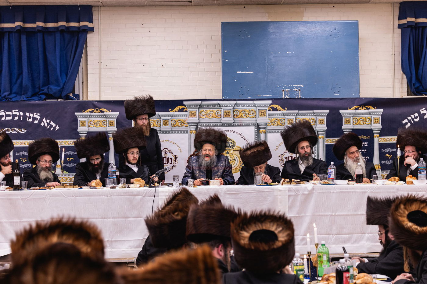 שמחת ש"ב לנכדת האדמו"ר מבאבוב 45 בעיר יוניאן