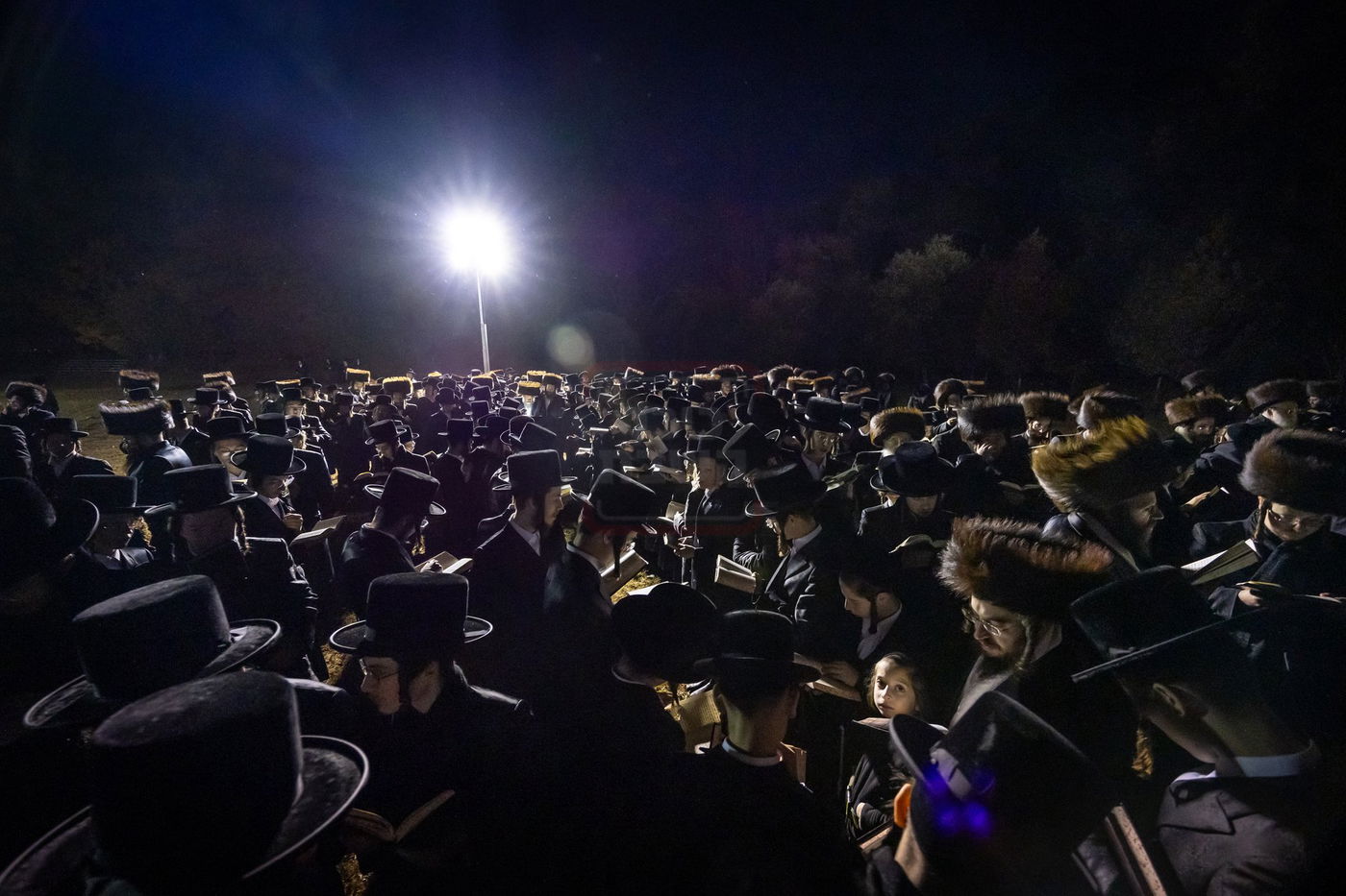 האדמו"ר מבאבוב 45 בשב"ק בעיר יוניאן