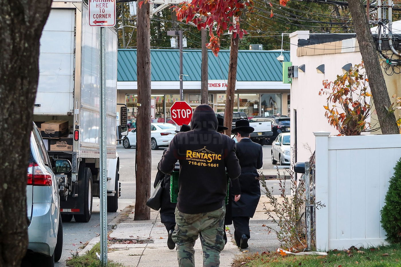 ההכנות לשב"ק בצל האדמו"ר מבאבוב 45 בעיר יוניאן