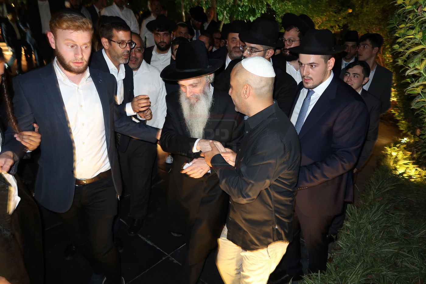 שמחת נישואי נכד האדמו"ר רבי דוד אבוחצירא