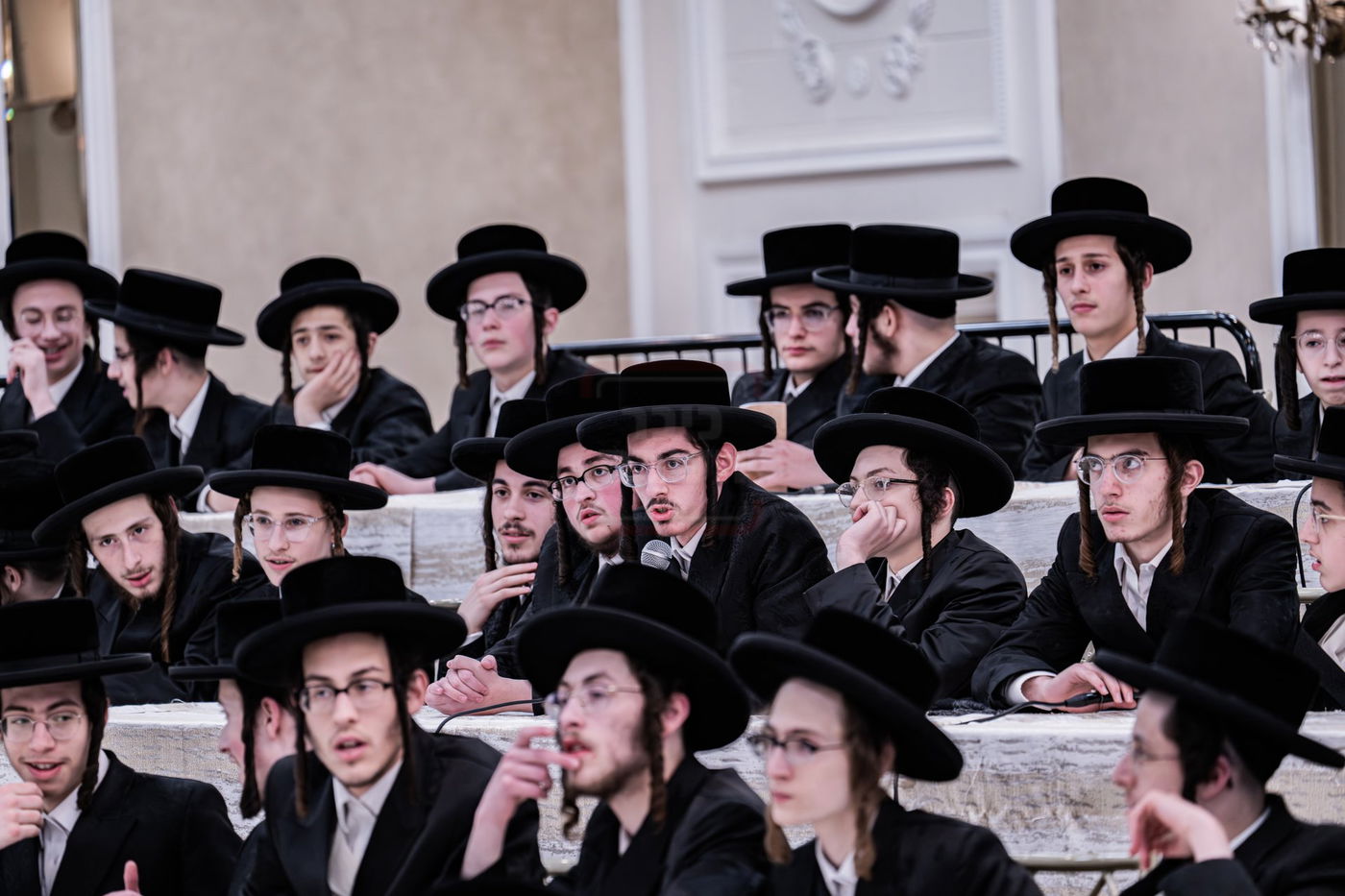 בחינה פומבי ע"י תלמידי ישיבות קטנות ד'סאטמר מרחבי ניו יארק 